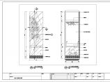 【深圳】普通公寓区东南亚风格复式装修施工图（含材料表）图片1