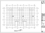 安徽某空间网架结构风雨操场结构施工图图片1