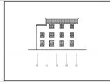 大理白族三层坡屋顶民居特色的小旅馆建筑施工图图片1