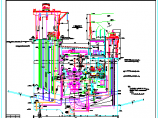 【四川】河床式水电站厂房综合布置图设计图片1