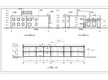 某地二层六班小白杨幼儿园建筑设计图图片1