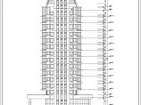 某十八层高层办公建筑方案设计（含地下室图纸）图片1
