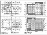 某地6层框架结构豪华式别墅住宅建筑设计施工图图片1