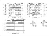 某小区3层砖混结构私人别墅建筑施工图图片1