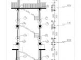 某地三层框架结构岗亭建筑设计施工图图片1
