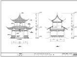 庆元县竹口瓦窑山公园六角亭建筑设计方案图图片1