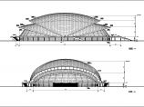 【浙江】两层框架结构体育馆建筑设计方案图图片1