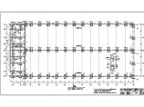 昆明某双坡双跨门式钢架厂房施工图（局部4层办公楼）图片1