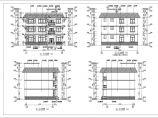 农村舒适三层经济型房屋建筑设计施工图图片1