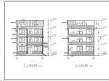 某地新农村三层框架结构住宅建筑方案设计图纸图片1