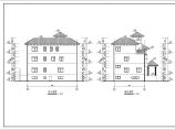 某三层小康型别墅建筑设计（长18.6米 宽14.1米）图片1
