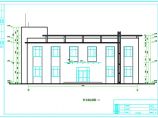 某二层小型办公楼建筑方案和施工图(含效果图)图片1