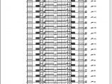 18层青年公寓住宅楼建筑施工cad设计图（有跃层）图片1