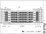 某中学5层学生宿舍楼全套建筑施工图（含水电和暖通空调）图片1