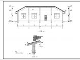 某单层砖混结构管理房建筑结构设计施工图图片1