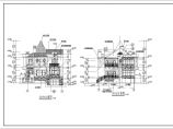 某带地下室独体别墅建筑设计图纸（长19.65米 宽11.4米）图片1