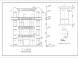 某地多层住宅楼全套建筑图（共10张）图片1