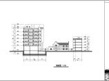某地区6层框架结构酒店建筑方案图图片1