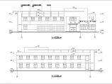 某地两层框架结构小型综合楼建筑施工图纸图片1