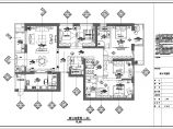 【福建】某欧式风格住宅楼豪华六居室装修施工图纸（含效果图）图片1
