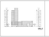 某地十层框架结构大学生活动中心建筑设计方案图纸图片1