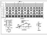 某四层框架结构宾馆建筑设计方案图图片1
