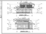 某地2层框架结构独立别墅建筑设计施工图图片1