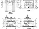 某地三层框架结构独栋别墅建筑设计方案图纸图片1