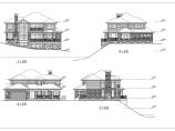 某地方两层新修别墅建筑设计施工图纸图片1