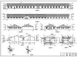 某地单层框架结构商业楼建筑设计施工图图片1
