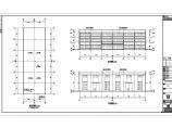 江苏某3层框架排架混合结构机械工程厂房施工图图片1