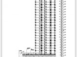 【宜昌】某二十六层钢混结构住宅商业综合楼建筑施工套图图片1