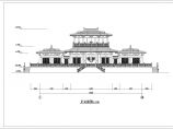 某地汉代庄王阁建筑方案图（共4张）图片1