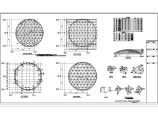 精美的球形网架cad设计图纸（标注齐全）图片1