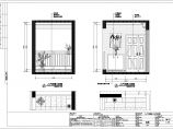 现代极简主义三口之家三室两厅室内装修设计图纸（含装修效果图）图片1
