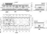 某地乡镇中学五层框架结构主要建筑（学生宿舍、食堂、综合教学楼）建筑设计施工图纸图片1