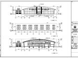 广西2层钢结构汽车4S店建筑方案设计图纸图片1