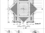 涌泉广场公园景观设计施工详图（带盲道图）图片1