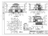 江门三层框架结构欧式独栋别墅建筑结构设计施工图图片1
