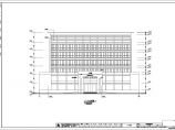 宁波某企业4层混凝土框架结构办公楼建筑和结构施工图纸图片1