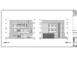 某地三层框架结构办公别墅建筑设计方案图纸图片1