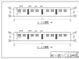 四川省某学校单层公厕建筑设计施工图（含结构设计）图片1