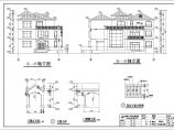某地三层框架结构豪华别墅图建筑结构施工图图片1