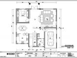 【江西】赣州水岸人家三层现代风格别墅装修设计cad施工图图片1