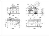 某地两层砖混结构小别墅建筑设计施工图纸图片1