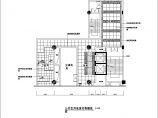 某地高层框架结构办公楼单层局部室内装修设计施工图图片1