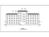 东北辽宁某市四层框架结构养老院建筑设计施工图纸图片1
