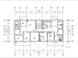 住宅楼户型标准层建筑设计平面图纸图片1