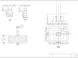 绿化广场弧形及直形钢筋混凝土花架施工图图片1