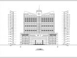 某地十八层框架结构酒店建筑设计方案图图片1
